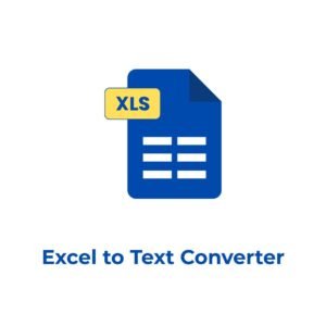 excel to text converter
