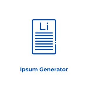 ipsum generator