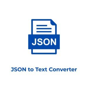 json to text converter
